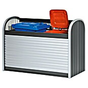 Biohort Garten-Aufbewahrungsbox StoreMax 160 (Dunkelgrau Metallic, 163 x 78 x 120 cm, Stahlblech)