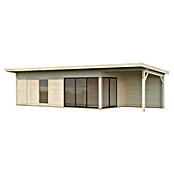 Palmako Caseta de jardín Andrea Slide Plus (Medidas ext. (An x Pr): 1.060 x 404 cm, Madera, Natural) | BAUHAUS