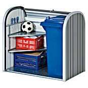 Biohort Garten-Aufbewahrungsbox StoreMax 120 (Quarzgrau, 117 x 73 x 109 cm, Stahlblech)