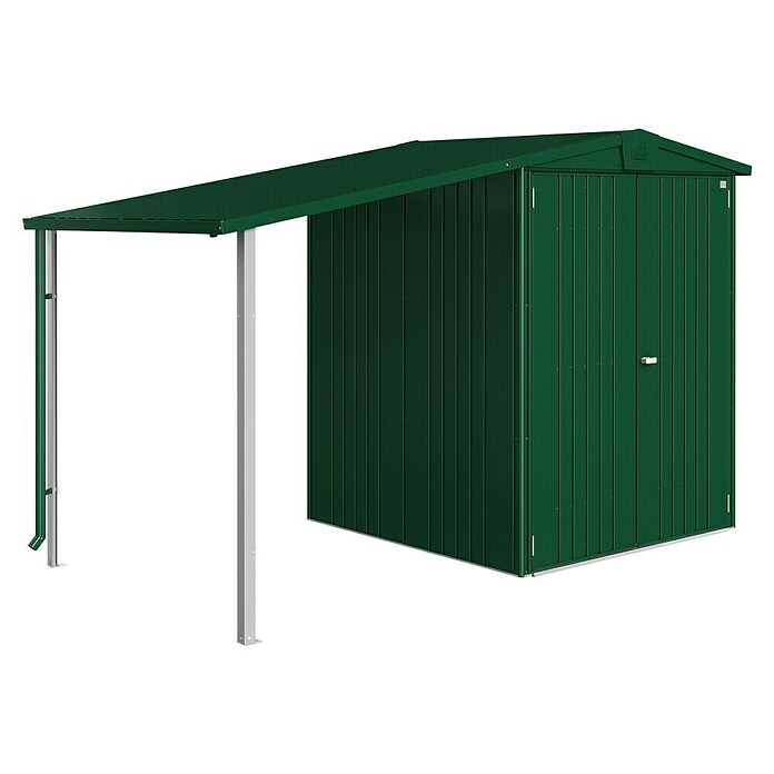 Biohort Seitendach (Passend für: Biohort Gerätehaus Europa Gr. 2, Dunkelgrün, 1,56 x 1,5 m)
