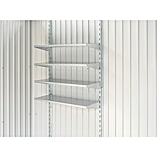 Biohort Regalboden (Passend für: Biohort Gerätehaus Europa/AvantGarde/HighLine/Panorama, L x B: 24,5 x 72 cm, Gesamtstückzahl: 4 Stk.)