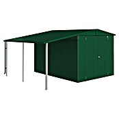 Biohort Bočna nadstrešnica (Namijenjeno za: Biohort kućicu za alat Europa vel. 6/7, Tamnozelena, 3 x 1,5 m)