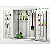 Biohort Geräteschrank (Silber Metallic, 0,83 x 1,55 x 1,83 m)