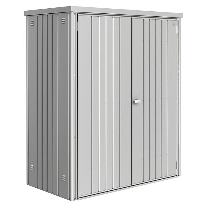 Biohort Geräteschrank (Silber Metallic, 0,83 x 1,55 x 1,83 m)