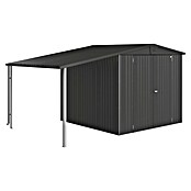 Biohort Seitendach (Passend für: Biohort Gerätehaus Europa Gr. 4/5, Dunkelgrau Metallic, 2,28 x 1,5 m)
