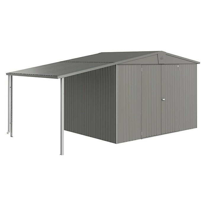 Biohort Seitendach (Passend für: Biohort Gerätehaus Europa Gr. 4/5, Quarzgrau, 2,28 x 1,5 m)