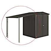 Biohort Seitendach (Passend für: Biohort Gerätehaus Europa Gr. 2, Dunkelgrau Metallic, 1,56 x 1,5 m)