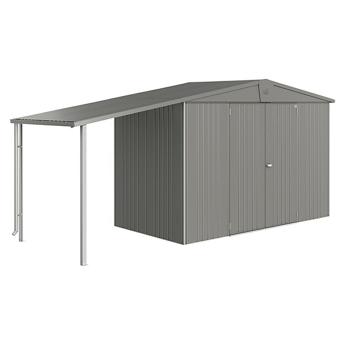 Biohort Seitendach (Passend für: Biohort Gerätehaus Europa Gr. 2, Quarzgrau, 1,56 x 1,5 m)
