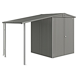 Biohort Europa Bočna nadstrešnica (D x Š: 1,56 x 1,5 m, Čelik, Kvarc sivo)