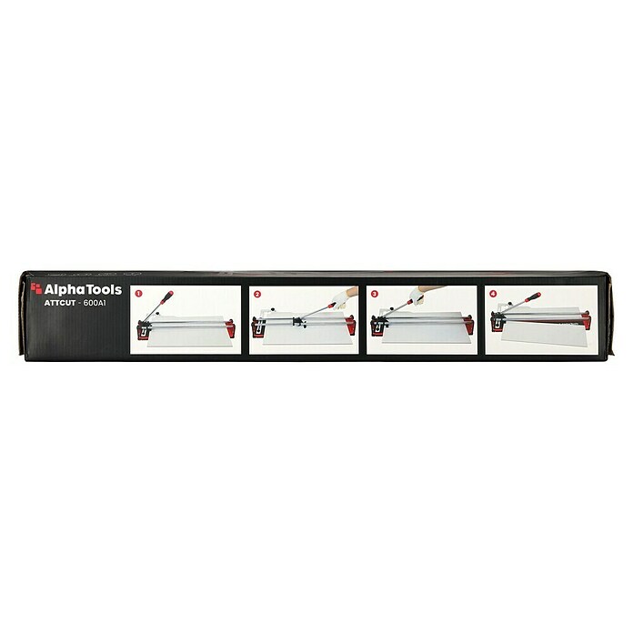 Alpha Tools Ručni rezač pločica  (Maksimalna dužina reza: 600 mm, Maksimalna debljina pločica: 12 mm) | BAUHAUS