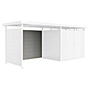 Biohort HighLine Rückwand (Passend für: Biohort HighLine Seitendächer H2 bis H5, Silber Metallic)