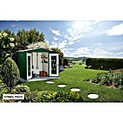 Biohort Gerätehaus Europa (Dunkelgrün, 1,56 x 1,72 x 1,96 m, Stahlblech)