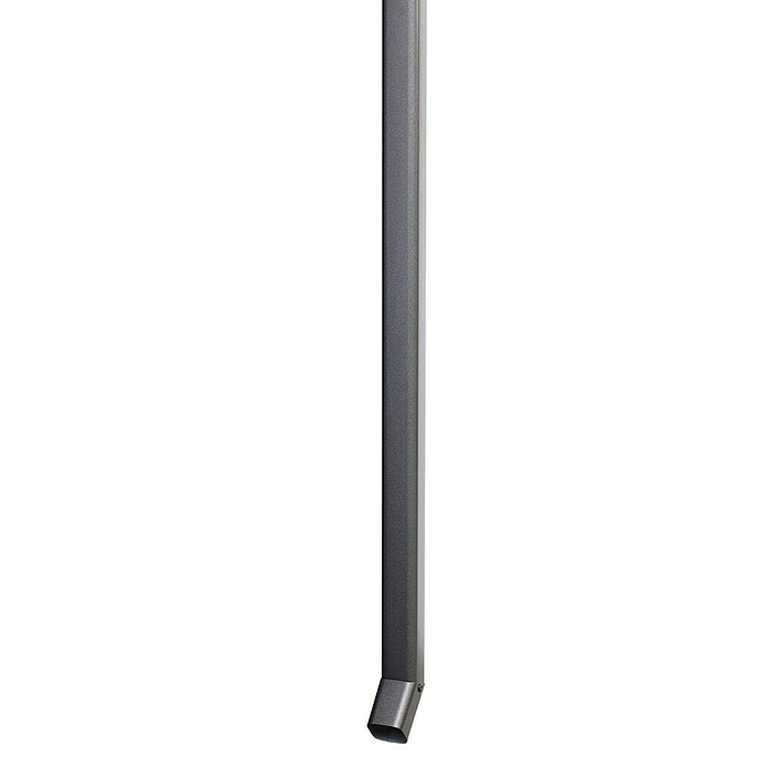 Biohort Europa Regenfallrohr-Set (Dunkelgrau Metallic, Länge: 1,7 m)