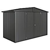 Biohort Gerätehaus Europa (Dunkelgrau Metallic, 1,56 x 3,16 x 2,09 m, Stahlblech)