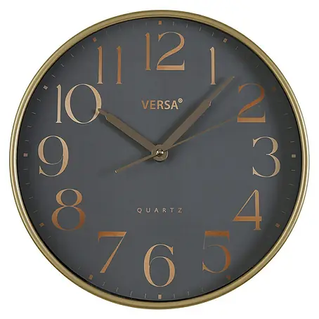 Versa  Reloj de pared Gold numbers