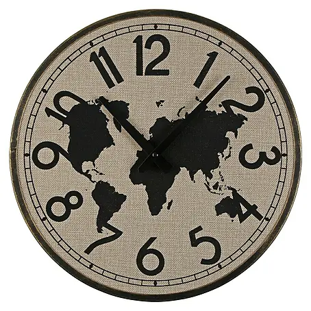 Versa  Reloj de pared Mapa