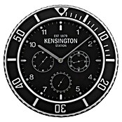 Reloj de pared Bisel (Diámetro: 40 cm, Negro, Clásico) | BAUHAUS