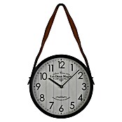Reloj de pared (Diámetro: 35 cm, Blanco/Negro, Clásico) | BAUHAUS