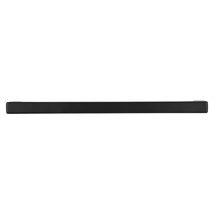 Siro Möbelgriff - Typ Möbelgriff: Bügel, L x B: 136 x 8 mm, Schwarz, Material Möbelgriff: Stahl - Schwarzer Lautsprecher mit abgerundeten Ecken für ein elegantes Design. Ideal für hochwertigen Klang in jedem Raum mit minimalistischem Stil.