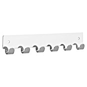Siro Garderobenleiste 1603-240ZN1 (L x B x H: 240 x 41 x 16 mm, Anzahl Haken: 6 Stk., Verchromt poliert) | BAUHAUS