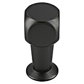 Siro Möbelknopf (Typ Möbelgriff: Knopf, L x B x H: 10 x 10 x 22 mm, Stahl, Schwarz) | BAUHAUS