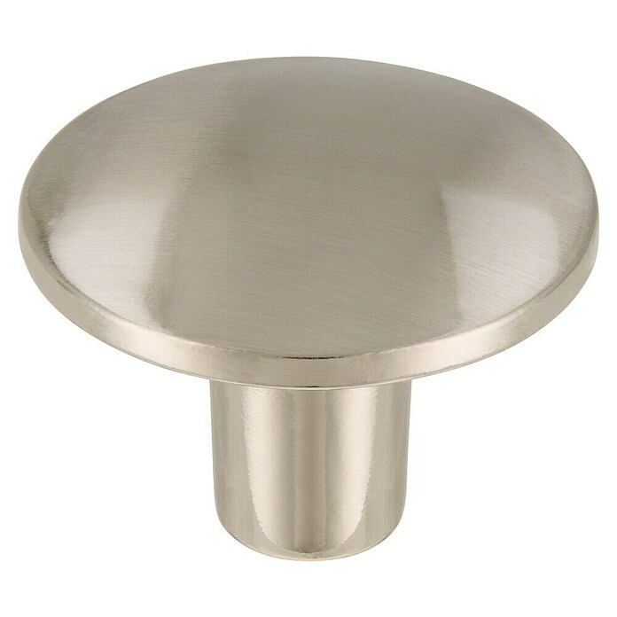 Siro Möbelknopf (Typ Möbelgriff: Knopf, Sonstige, Vernickelt, Silber, Durchmesser: 30 mm) | BAUHAUS