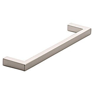 Siro Möbelgriff (Typ Möbelgriff: Bügel, L x B: 136 x 8 mm, Silber, Material Möbelgriff: Sonstige)