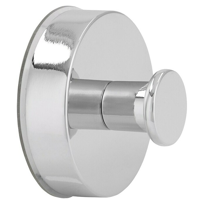 Siro Garderobenhaken (L x B x H: 50 x 50 x 30 mm, Anzahl Haken: 1 Stk., Silber) | BAUHAUS