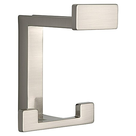 Siro Garderobenhaken 2324/ZN21 (L x B x H: 70 x 92 x 80 mm, Anzahl Haken: 1 Stk., Farbe: Edelstahl)