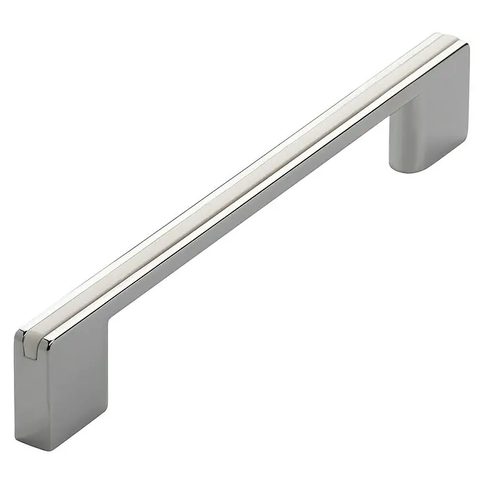 Siro Möbelgriff - Typ Möbelgriff: Bügel, Sonstige, Verchromt, Breite: 10 mm - Stilvoller Schrankgriff mit Chromfinish und elegantem Design. Ideal, um Möbeln einen modernen Akzent zu verleihen.