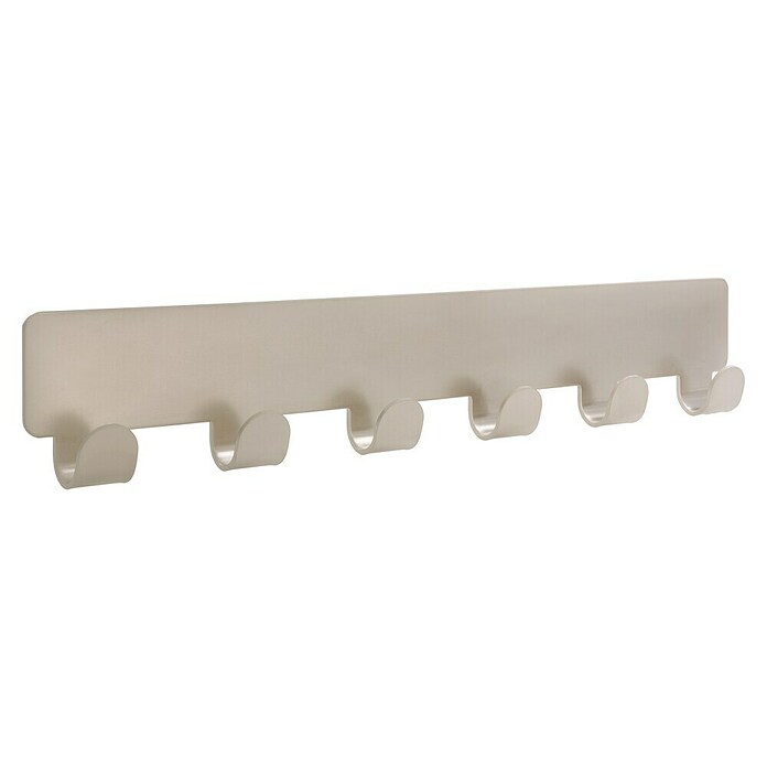 Siro Garderobenleiste 2178-240ZN4KV1S (L x B x H: 240 x 41 x 16 mm, Metall, Silber) | BAUHAUS