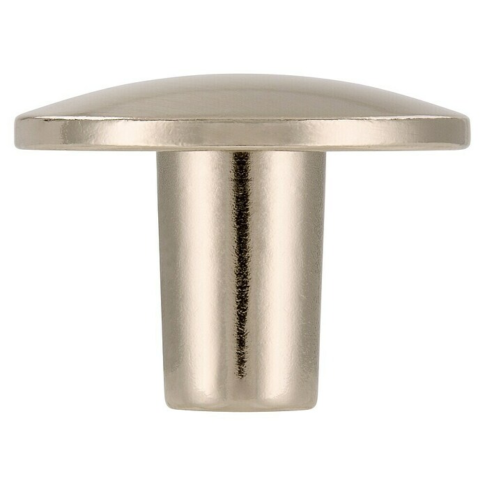 Siro Möbelknopf (Typ Möbelgriff: Knopf, Sonstige, Vernickelt, Silber, Durchmesser: 30 mm) | BAUHAUS