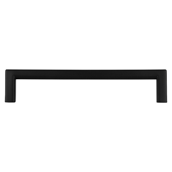 Siro Möbelgriff (Typ Möbelgriff: Bügel, L x B: 136 x 8 mm, Schwarz, Material Möbelgriff: Stahl) | BAUHAUS