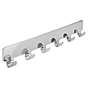 Siro Garderobenleiste 2178-240ZN1KV1S (L x B x H: 240 x 41 x 16 mm, Metall, Silber) | BAUHAUS