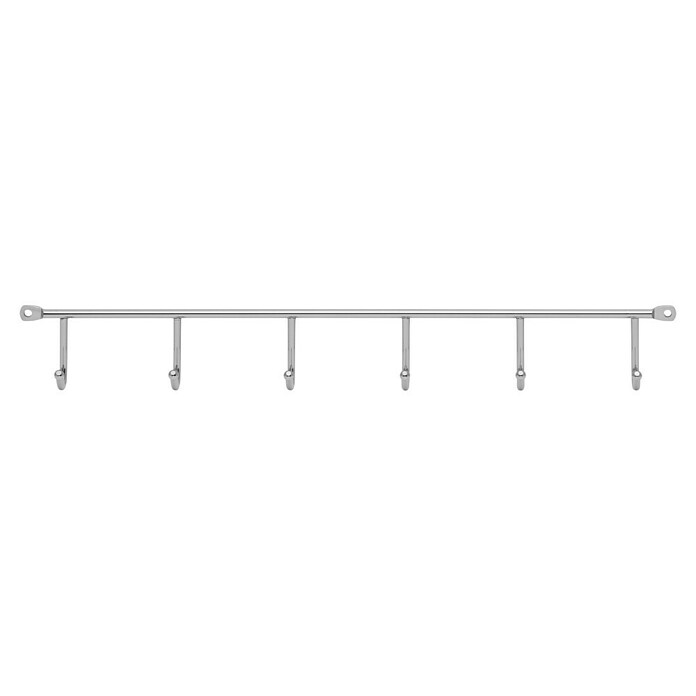 Siro Garderobenleiste 2081-420ZN1 (L x B x H: 420 x 53 x 32 mm, Anzahl Haken: 6 Stk.) | BAUHAUS