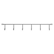 Siro Garderobenleiste 2081-420ZN1 (L x B x H: 420 x 53 x 32 mm, Anzahl Haken: 6 Stk.) | BAUHAUS