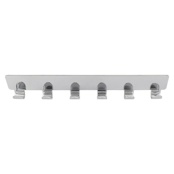 Siro Garderobenleiste 2178-240ZN1KV1S (L x B x H: 240 x 41 x 16 mm, Metall, Silber) | BAUHAUS