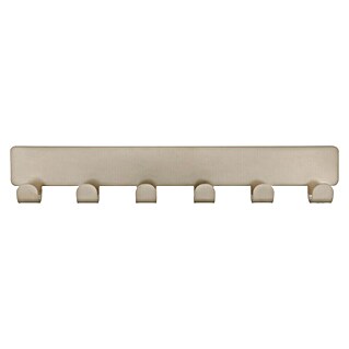 Siro Garderobenleiste 2178-240ZN4KV1S (L x B x H: 240 x 41 x 16 mm, Metall, Silber)