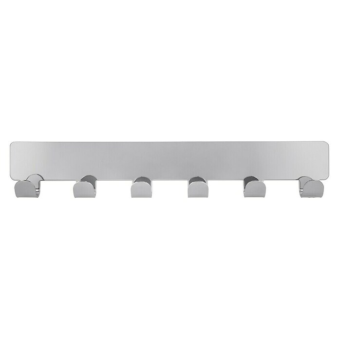 Siro Garderobenleiste 2178-240ZN1KV1S (L x B x H: 240 x 41 x 16 mm, Metall, Silber) | BAUHAUS