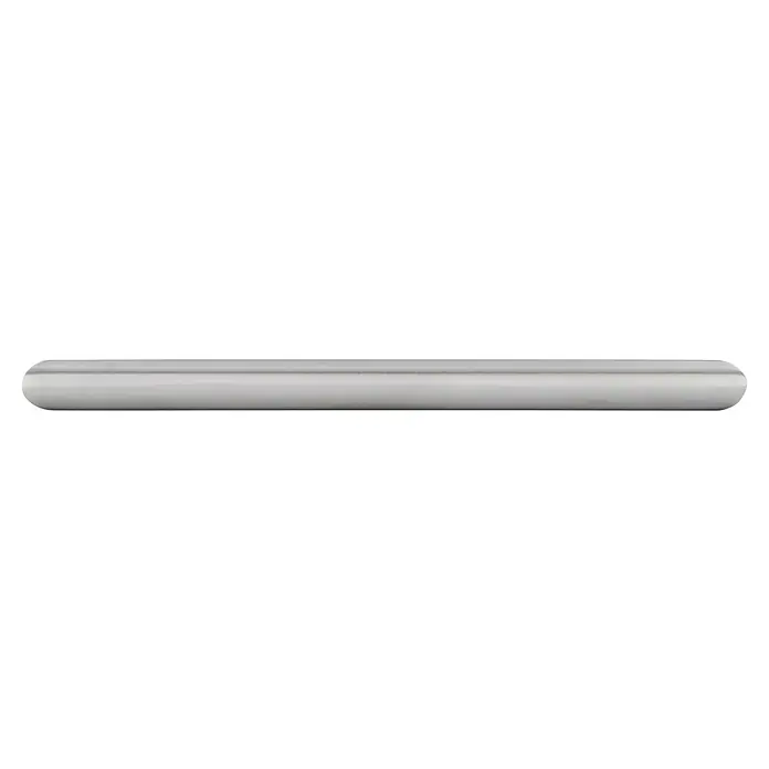 Siro Möbelgriff - Typ Möbelgriff: Bügel, Sonstige, Sonstige, Länge: 172 mm - Eine Nahaufnahme einer modernen, silberfarbenen LED-Lichtleiste, ideal für die elegante Innenbeleuchtung in jedem Raum.