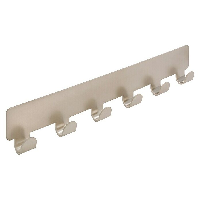 Siro Garderobenleiste 2178-240ZN4KV1S (L x B x H: 240 x 41 x 16 mm, Metall, Silber) | BAUHAUS