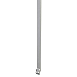 Biohort Panorama Regenfallrohr-Set Panorama (1,9 m, Silber Metallic, 2 Stk.)