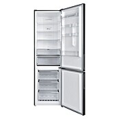 Corberó Nevera combi Cristal CCGLML20172 (Contenido útil total: 356 l, 63,5 x 59,5 x 200 cm, Negro) | BAUHAUS