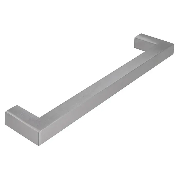 Siro Möbelgriff - Typ Möbelgriff: Bügel, Sonstige, Sonstige, Länge: 172 mm, Rechteckig - Modern designter, silberfarbener Möbelgriff mit klaren Linien. Ideal für eine stilvolle Aufwertung von Möbeln in jedem Raum.