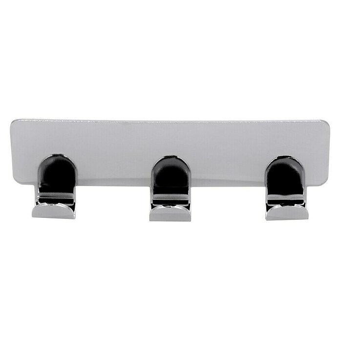 Siro Hakenleiste 2178-156ZN4KV1S (L x H: 114 x 16 mm, Anzahl Haken: 3 Stk., Verchromt poliert) | BAUHAUS