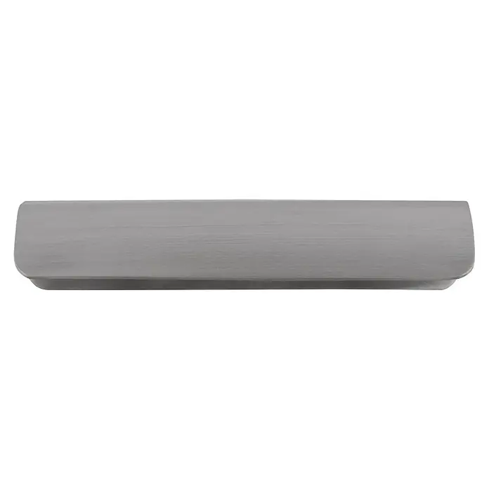 Siro Möbelknopf - Typ Möbelgriff: Knopf, Sonstige, Sonstige, Breite: 40 mm - Graue Beton-Bank mit glatter Oberfläche und abgerundeten Kanten, ideal für moderne Außenbereiche. Minimalistisch und stilvoll.