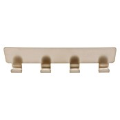 Siro Hakenleiste 2178-156ZN4KV1S (L x H: 156 x 16 mm, Anzahl Haken: 4 Stk., Vernickelt matt) | BAUHAUS