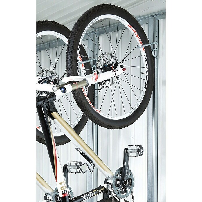Biohort Fahrradhalter bikeMax (Länge: 1,73 m, 2 Stk., Geeignet für: Fahrräder bis 26″)