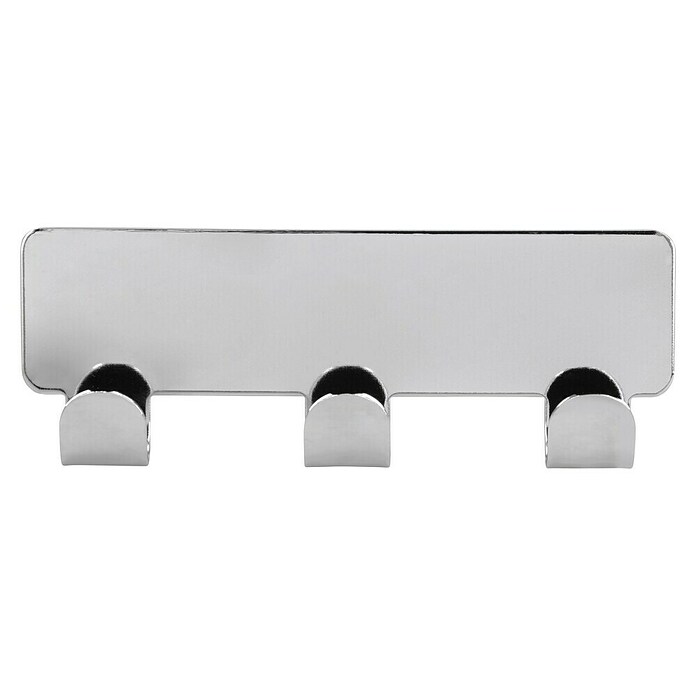 Siro Hakenleiste 2178-156ZN4KV1S (L x H: 114 x 16 mm, Anzahl Haken: 3 Stk., Verchromt poliert) | BAUHAUS