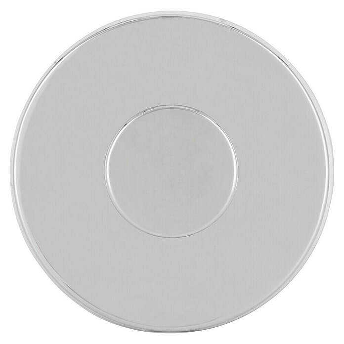 Siro Garderobenhaken (L x B x H: 50 x 50 x 30 mm, Anzahl Haken: 1 Stk., Silber) | BAUHAUS